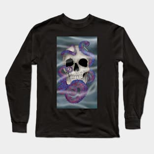 Octopus Skull Long Sleeve T-Shirt